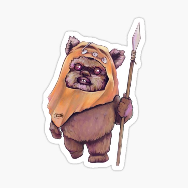 Wicket Ewok by Jessan Pegatina