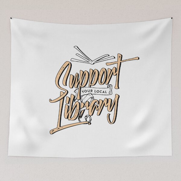 Item preview, Support your local library designed and sold by kolbasound.