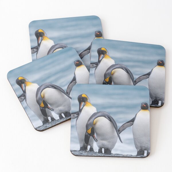 Item preview, Three King Penguins - South Georgia designed and sold by Steve Bulford.