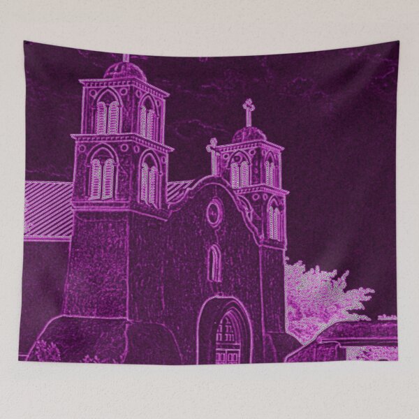 Item preview, Socorro New Mexico Mission (Purple) designed and sold by William E Lopez.