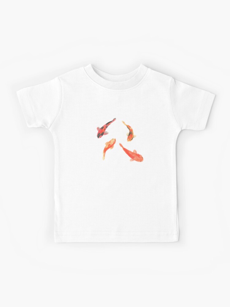 Koi Carp Kids T Shirt By Phusart Redbubble