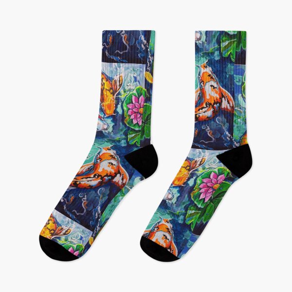 Item preview, Fluorescent Koi designed and sold by mandybrockbank.