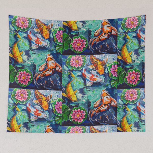 Item preview, Fluorescent Koi designed and sold by mandybrockbank.