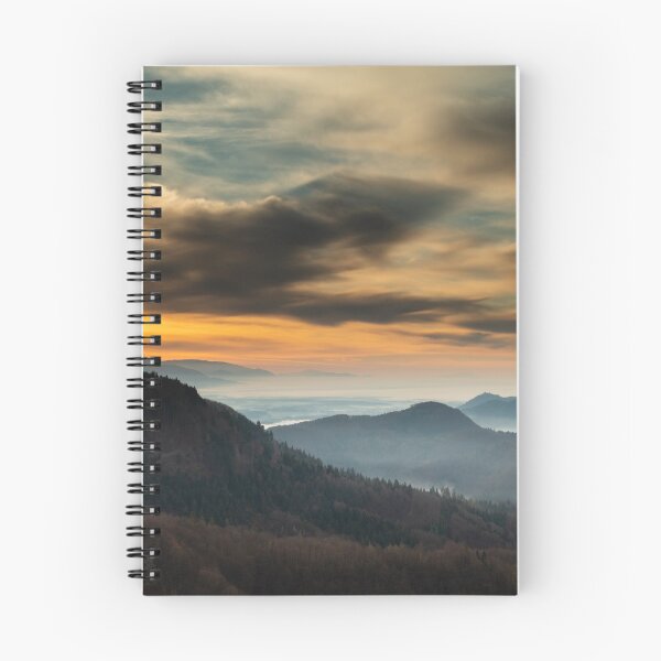 Item preview, Sunrise view across to Sv Jost from the Jamnik Hills designed and sold by Ian Middleton.