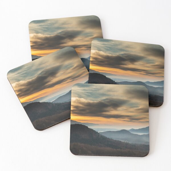Item preview, Sunrise view across to Sv Jost from the Jamnik Hills designed and sold by Ian Middleton.