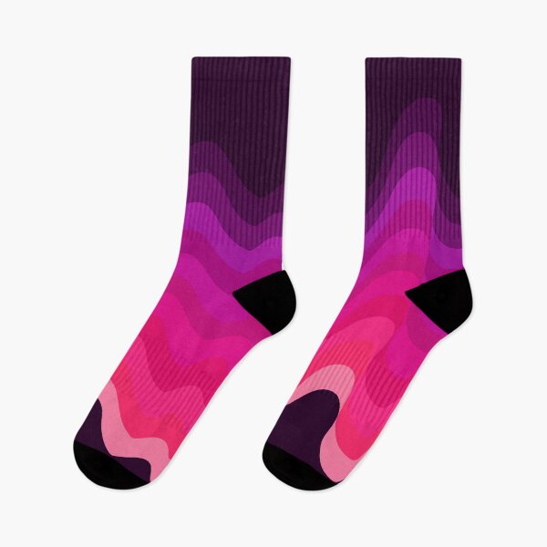Item preview, Pink Retro Ripple designed and sold by The Wellington Boot.