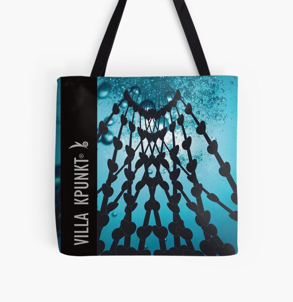 Netz der Liebe Allover-Print Tote Bag