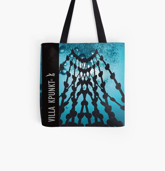 Netz der Liebe Allover-Print Tote Bag