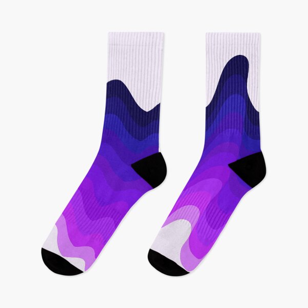 Item preview, Retro Ripple in Purples designed and sold by The Wellington Boot.