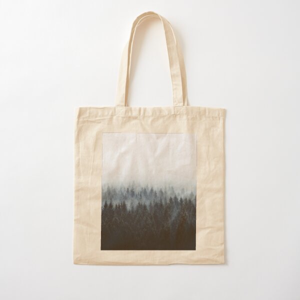 High And Low Cotton Tote Bag