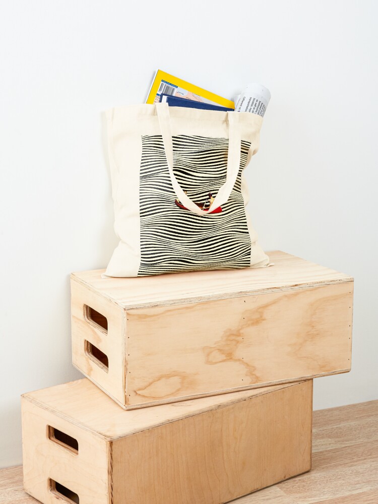 Alternate view of Illusionary Boat Ride Tote Bag