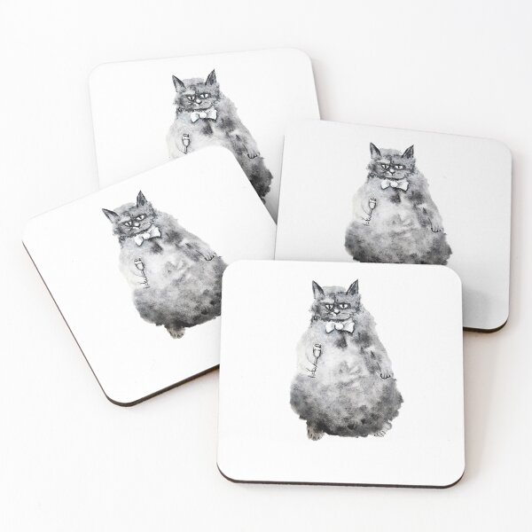 Item preview, Cute and Fluffy  Black Cat  designed and sold by yul4ik80.