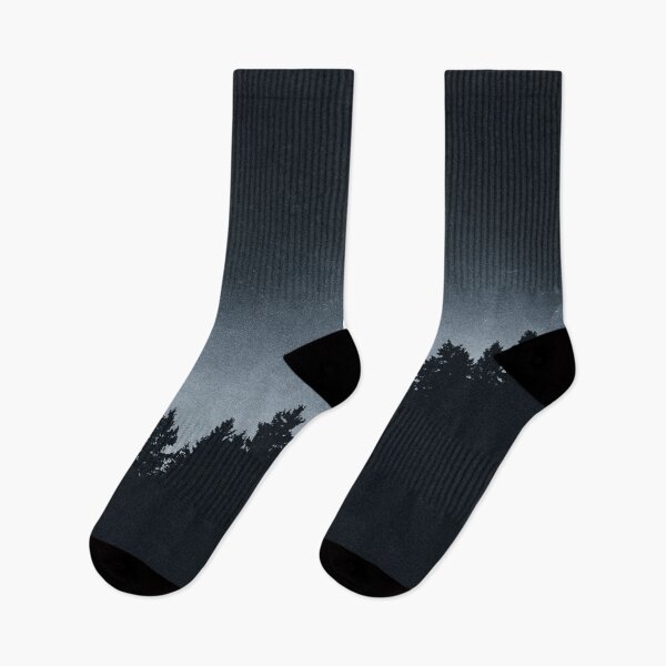 Artikelvorschau, Under Moonlight // Ghost Wood Vibes In A Dark Forest With Cascadia Trees In Magic Night Sky entworfen und verkauft von Tordis Kayma.