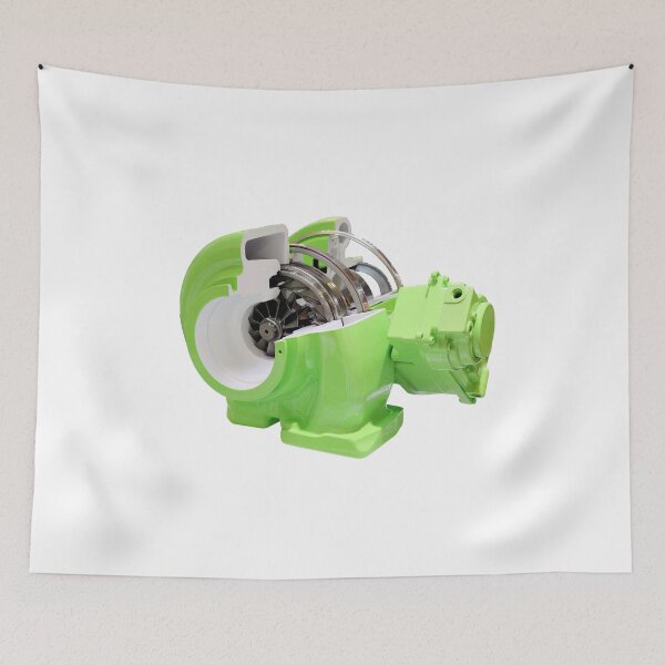 Item preview, car turbocharger isolated on white designed and sold by goceris.