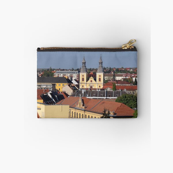 Item preview, Church and buidlings Eger cityscape Hungary designed and sold by goceris.