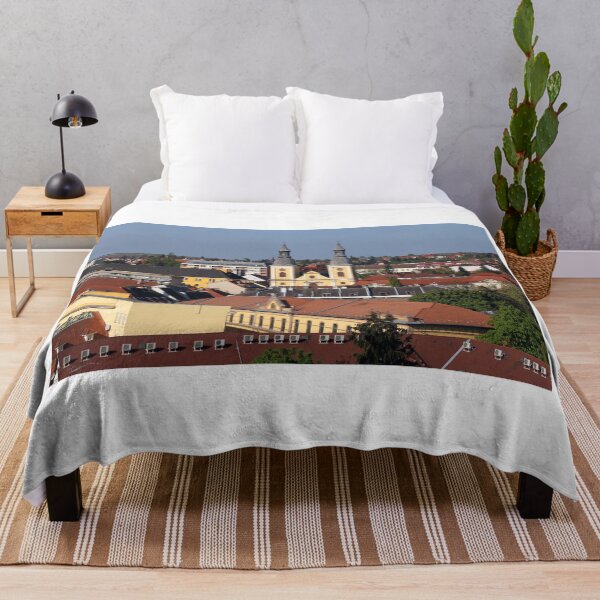 Item preview, Church and buidlings Eger cityscape Hungary designed and sold by goceris.