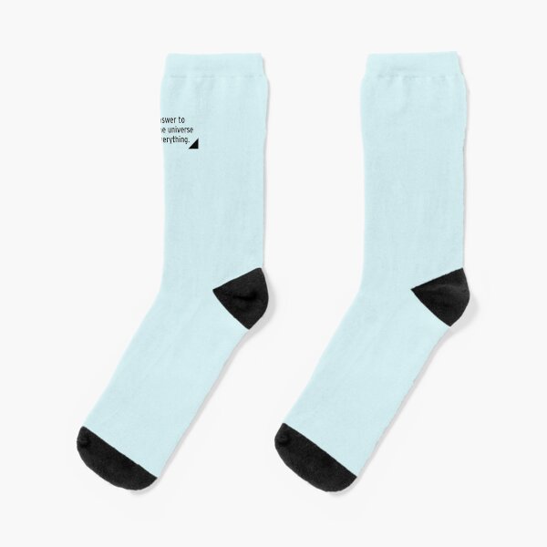 42 - the answer to life, the universe and everything Socks
