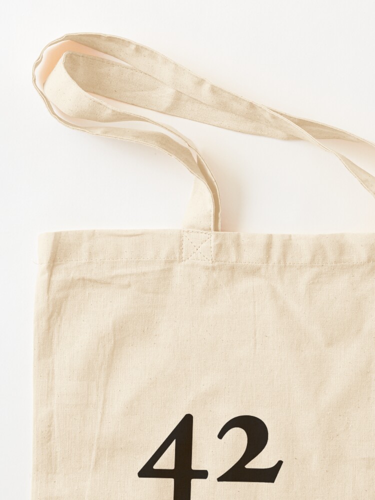 Alternate view of 42 - the answer to life, the universe and everything Tote Bag