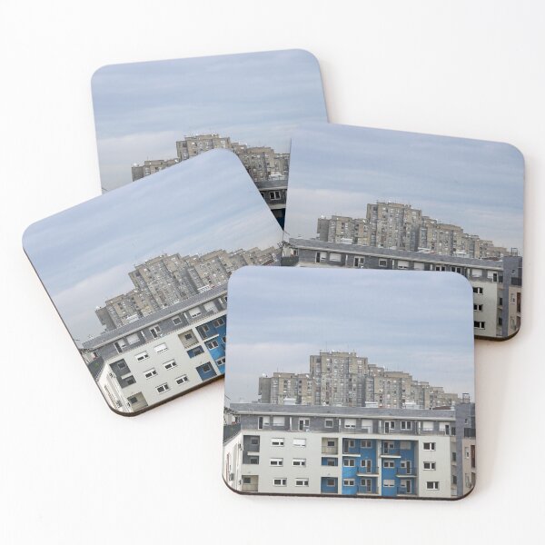 Item preview, new and old buildings cityscape Belgrade Serbia designed and sold by goceris.