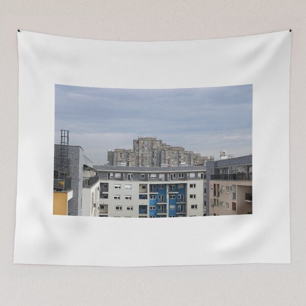 Item preview, new and old buildings cityscape Belgrade Serbia designed and sold by goceris.