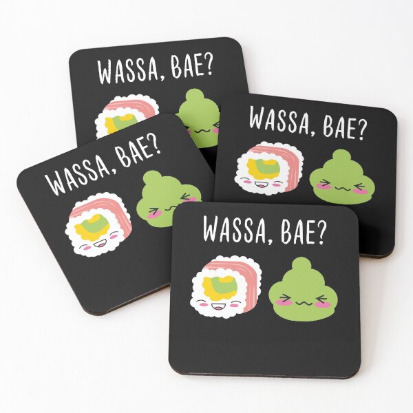 Item preview, Wassa Bae Sushi Say Kawaii designed and sold by m-huppmann.