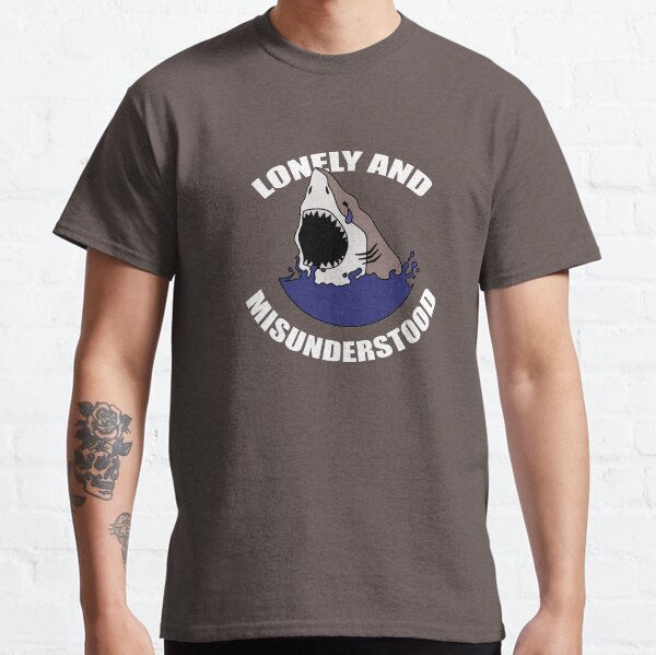 Lonely Misunderstood Shark Classic T-Shirt