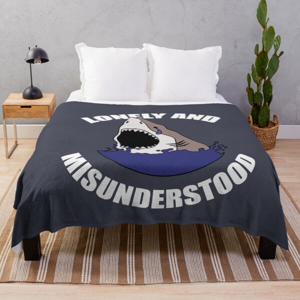 Item preview, Tiburón solitario incomprendido designed and sold by viCdesign.