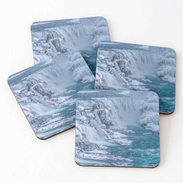 Item preview, Winter Wonderland at Gullfoss designed and sold by Compass and a Camera.
