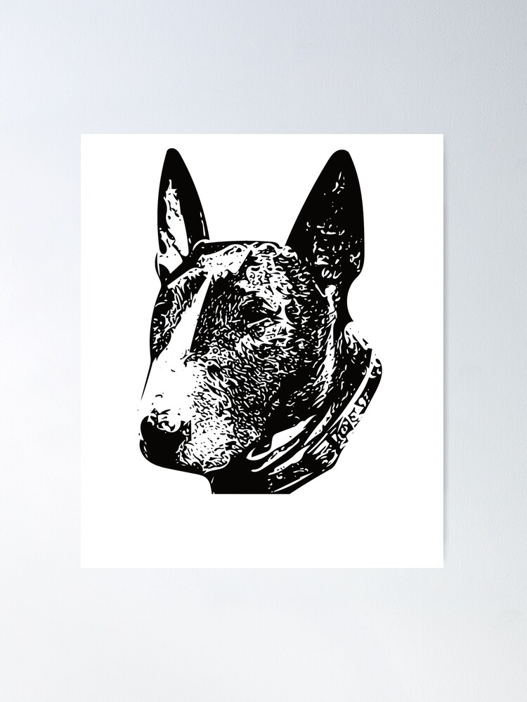 Bully - English Bull Terrier Poster for Sale by DoggyStyles