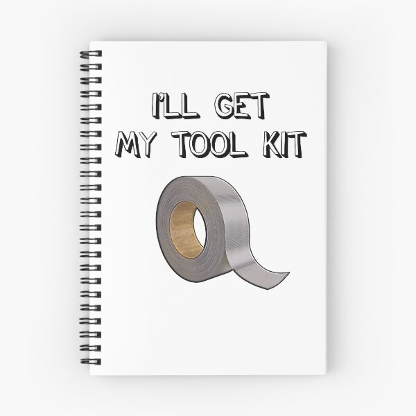 Item preview, l'll get my tool kit, funny duct tape, DIY gift designed and sold by HEJAshirts.