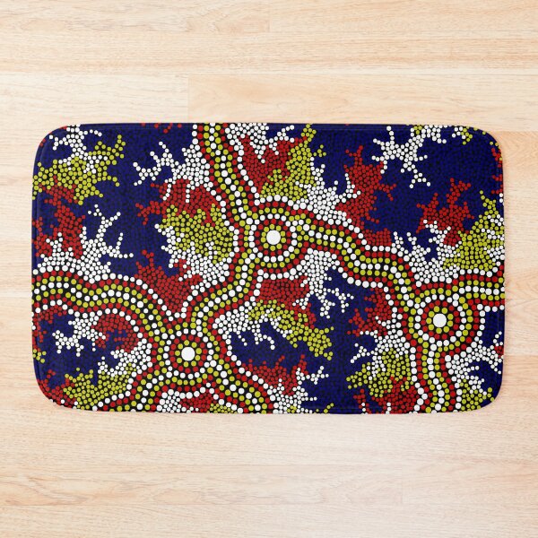 Item preview, Aboriginal Art Authentic - Wetland Dreaming 3 designed and sold by HogarthArts.