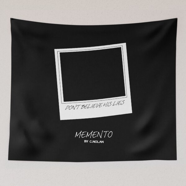 Item preview, Memento minimalist movie poster designed and sold by premedito.