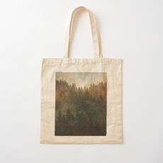 Asleep Cotton Tote Bag