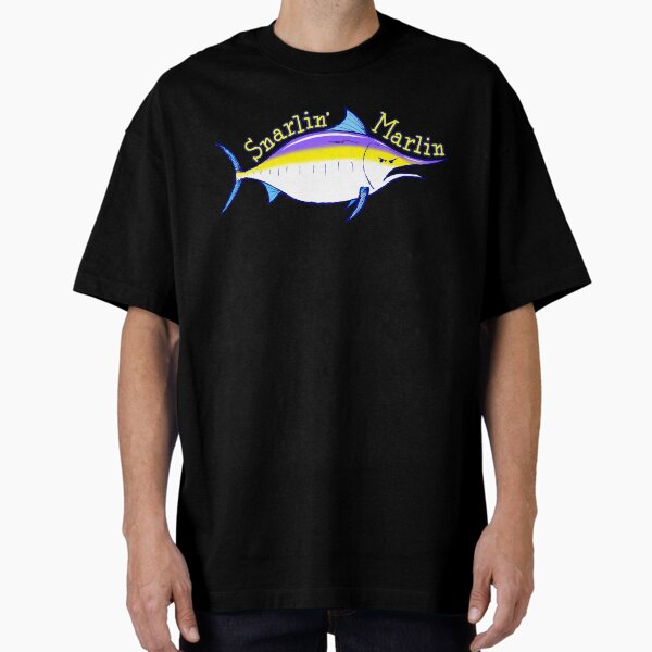 Snarlin' Marlin Oversized T-Shirt