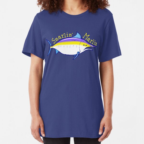 Snarlin' Marlin Slim Fit T-Shirt