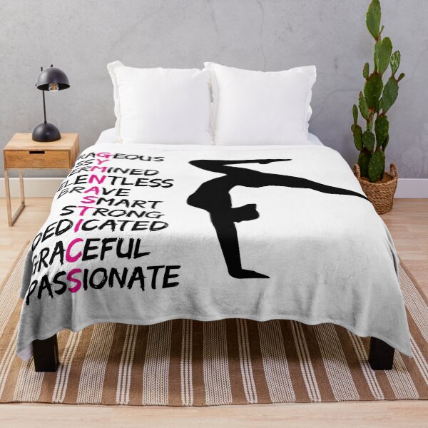 Item preview, Gymnastics, gymnast and text designed and sold by claudiasartwork.