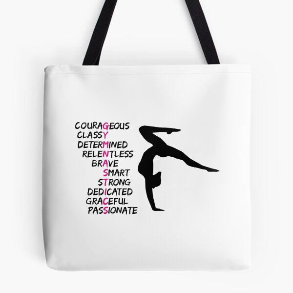 Artikelvorschau, Gymnastics, Turnerin und Text entworfen und verkauft von claudiasartwork.