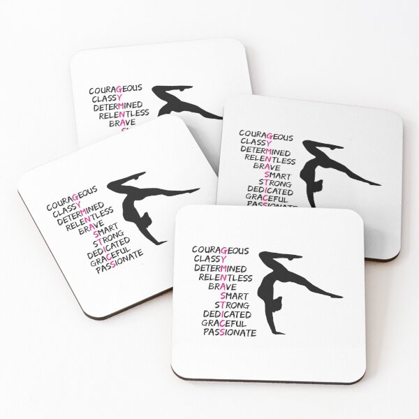 Item preview, Gymnastics, gymnast and text designed and sold by claudiasartwork.