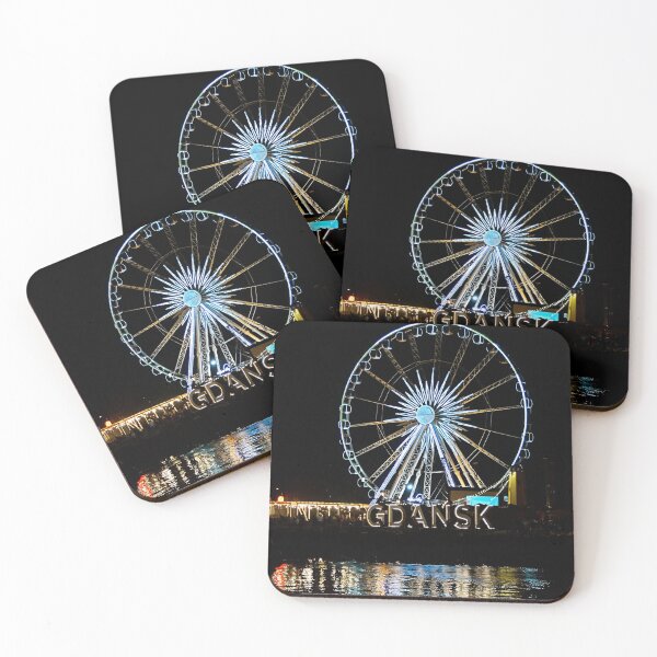 Item preview, Panoramic Wheel in the Night in Gdańsk, Poland designed and sold by Elzbieta Fazel.