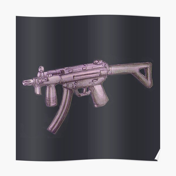 Mp5 Posters Redbubble