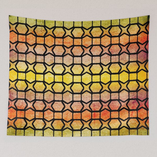 Item preview, Background. Ethno multicolored grid designed and sold by Pino 'Delfino' Esposito.