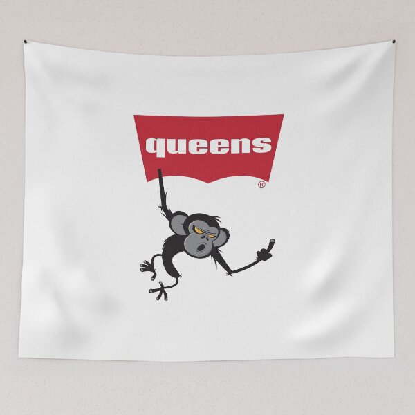Item preview, Queens Fuck You Monkey New York Raised Me designed and sold by QueensNewYork.