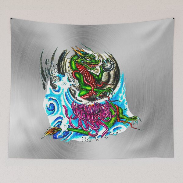 Item preview, fwc 0466 tatoo dragon designed and sold by fred chiea.