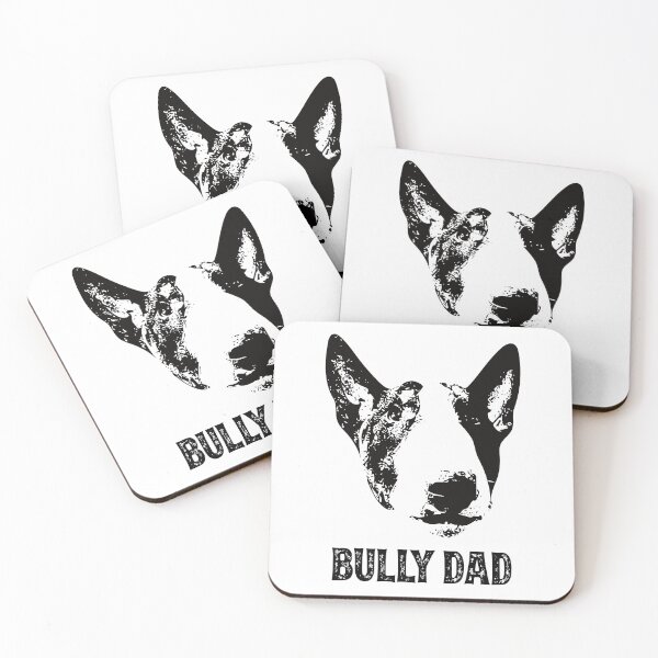 Item preview, Bully Dad Bull Terrier designed and sold by DoggyStyles.