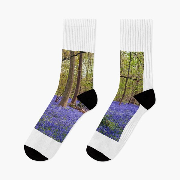 Item preview, Bluebell Woods Greys Court Oxfordshire UK designed and sold by AndyEvansPhotos.
