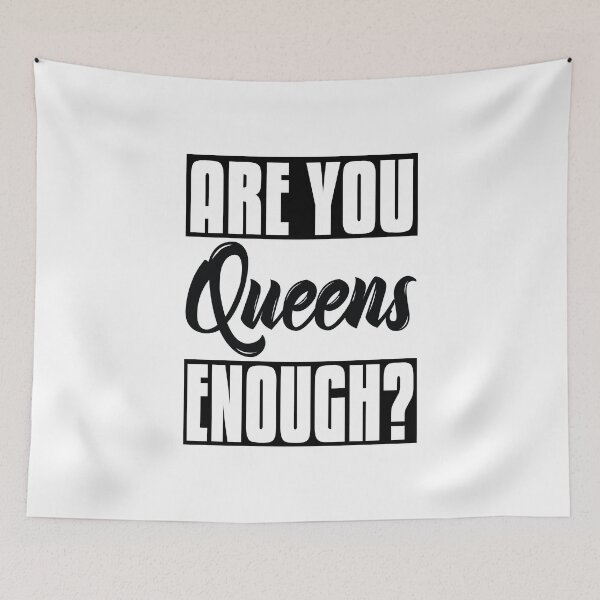 Item preview, Queens Are You Brave Enough? New York Raised Me designed and sold by QueensNewYork.