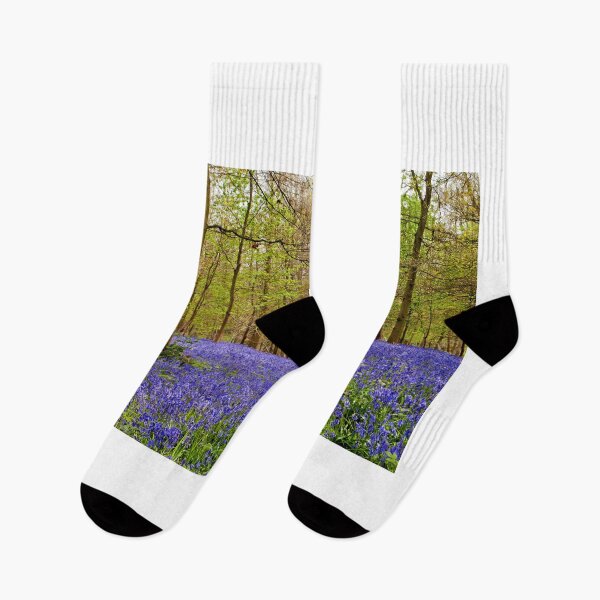 Item preview, Bluebell Woods Greys Court Oxfordshire UK designed and sold by AndyEvansPhotos.
