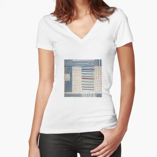 Fitted V-Neck T-Shirt