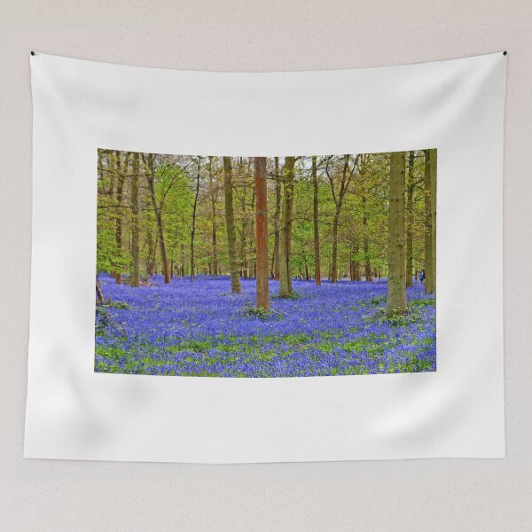 Item preview, Bluebell Woods Greys Court Oxfordshire UK designed and sold by AndyEvansPhotos.
