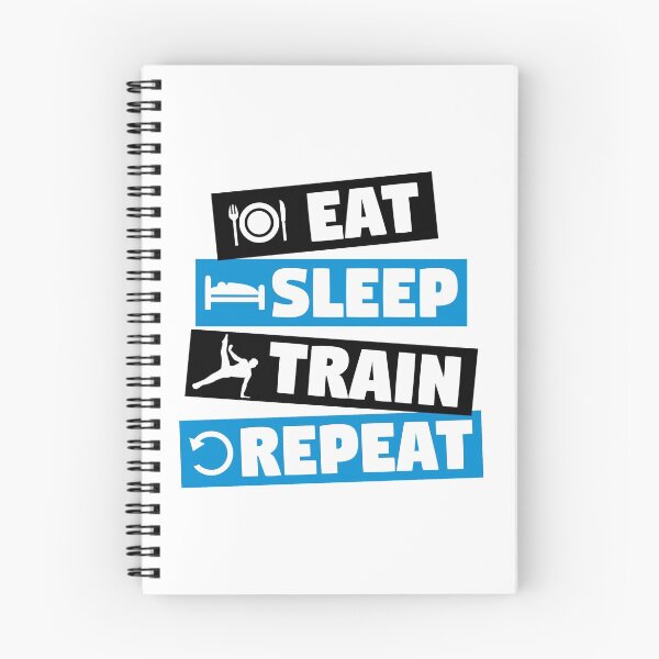 Item preview, Gymnastics, eat, sleep, train, repeat designed and sold by claudiasartwork.
